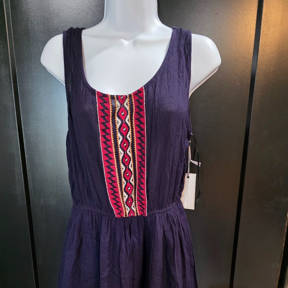 Papaya Navy Dress Sz L NWT